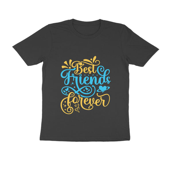 PRINTSPOURTOI | BEST FRIENDS FOREVER T SHIRT FOR MEN | WOMEN | UNISEX T S FOR BEST BUDDIES| HALF SLEEVE T-SHIRT