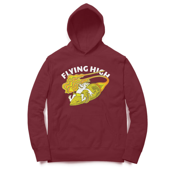 PRINTS POUR TOI | UNISEX HOODIES | FLYING HIGH| FOR WOMEN | MEN