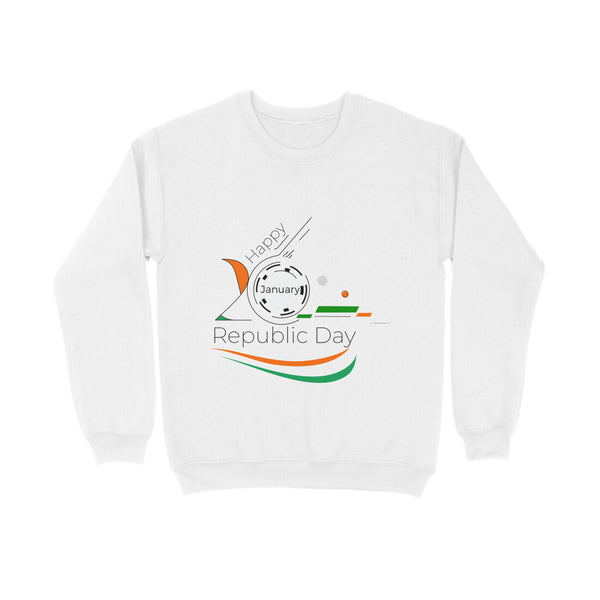 PRTINSPOURTOI | REPUBLIC DAY SWEARSHIRT| UNISEX SWEATSHIRTS| 26TH JANUARY INDIAN REPUBLIC DAY SWEATSHIRT| FOR MEN, WOMEN