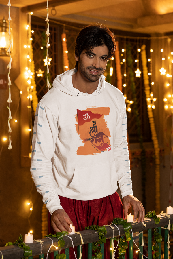 RAM MANDIR PRAN PRATISHTHA CEREMONY HOODIES | AYODHYA DEEPOTSAV HOODIES | FOR MEN | WOMEN