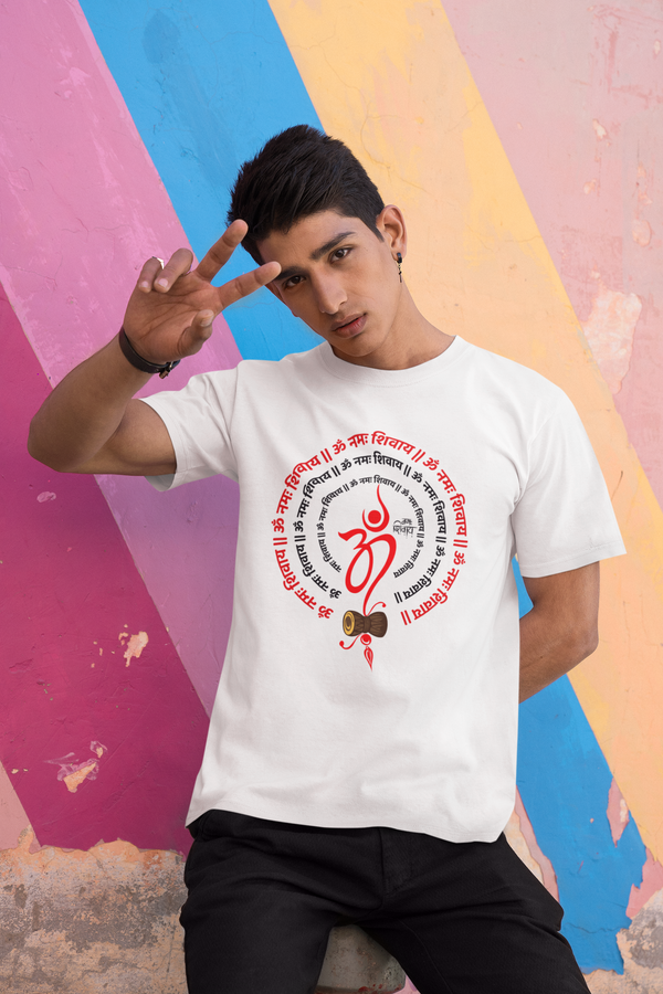 Ohm Namah Shivay | Maha Shivratri | Lord Shiva T-Shirt | For Men | Women | Unisex T-Shirt