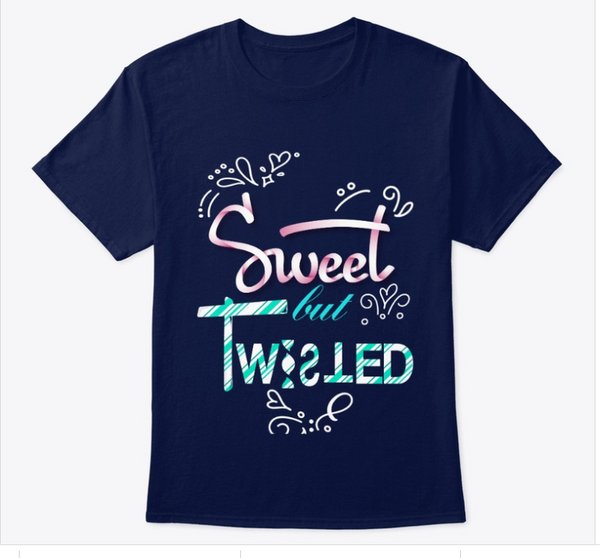 Sweet But Twisted/T-shirt/Mens/Womens/Short Sleeve Tee/Unisex/XMAS Collection