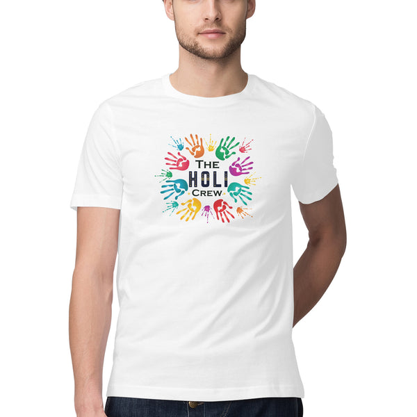 The Holi Crew T-Shirt for Women|Men|Happy Holi T-Shirt